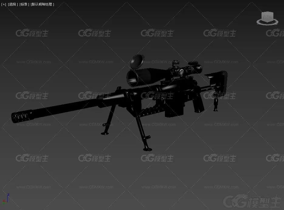 M200 Cheytac M200狙击步枪 手动枪机 枪托 枪械 现代武器 远距离射击 狙击手-7