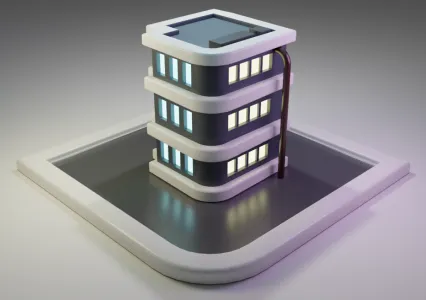 小建筑楼层房子