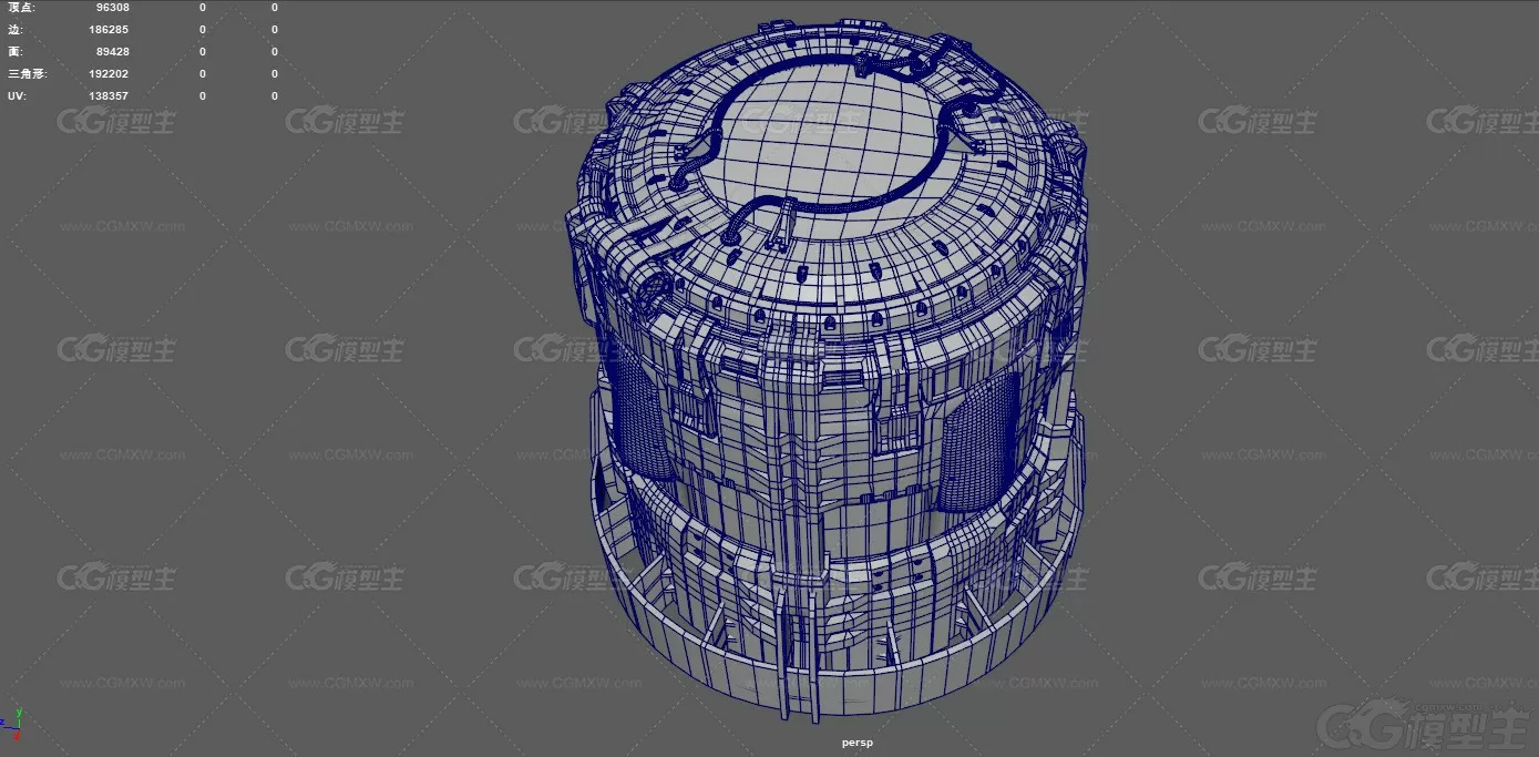 太空返回舱 科幻飞行器 返回舱 着陆器 飞船返回舱 科幻运输飞船 星际运输飞船 空间站-10