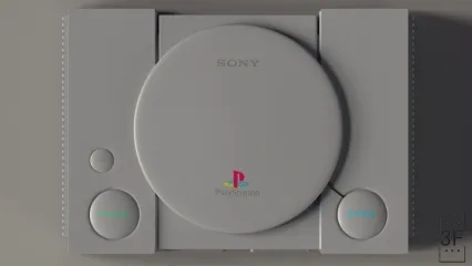 游戏机 索尼游戏机3D模型