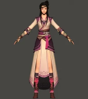 繁缨系年女  古代女子