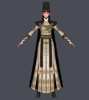 锦衣女卫 女侍卫 宫廷护卫 女武士 女护卫 女官 锦衣卫3D模型