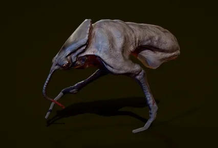 外星生物 异形 老鼠 变异 生化危机 怪物 怪兽 BOSS 外星怪物 怪兽 妖兽 妖怪3D模型