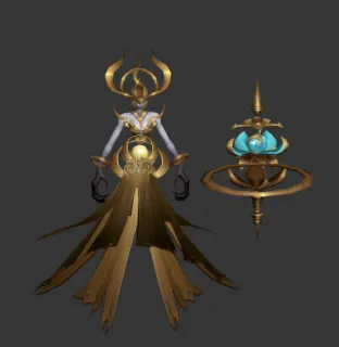 神尊 神界之首 神尊 魔尊 天神 魔教教主 大祭司 大魔法师 仙侠人物3D模型