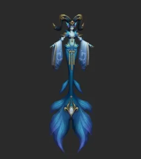 幽冥魔女 魔界女王 女妖 妖王 妖后 海妖 海王 美人鱼 东海龙母3D模型