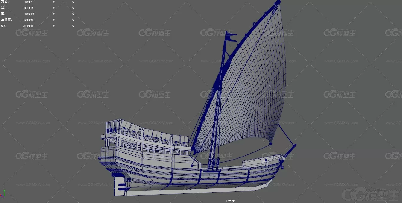 古代帆船 航海大木船 海盗船 古船 商船 木制帆船 古代商船 航海船 渔船 欧洲帆船 ...-13