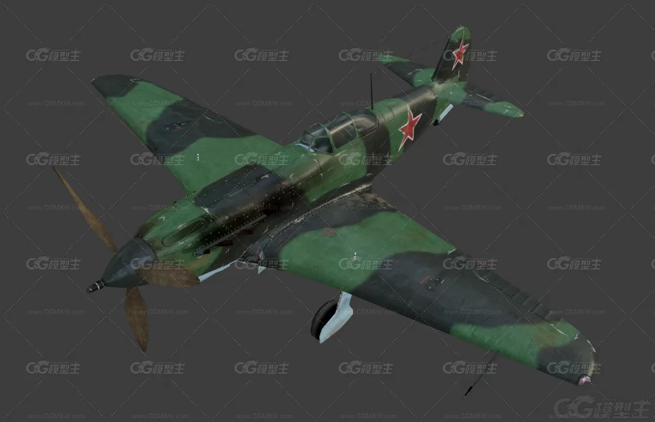 雅克9T yak-9T 雅克-9 苏联雅克战斗机 PBR 二战飞机 卫国战争 红色铁翼 二战战斗机-1