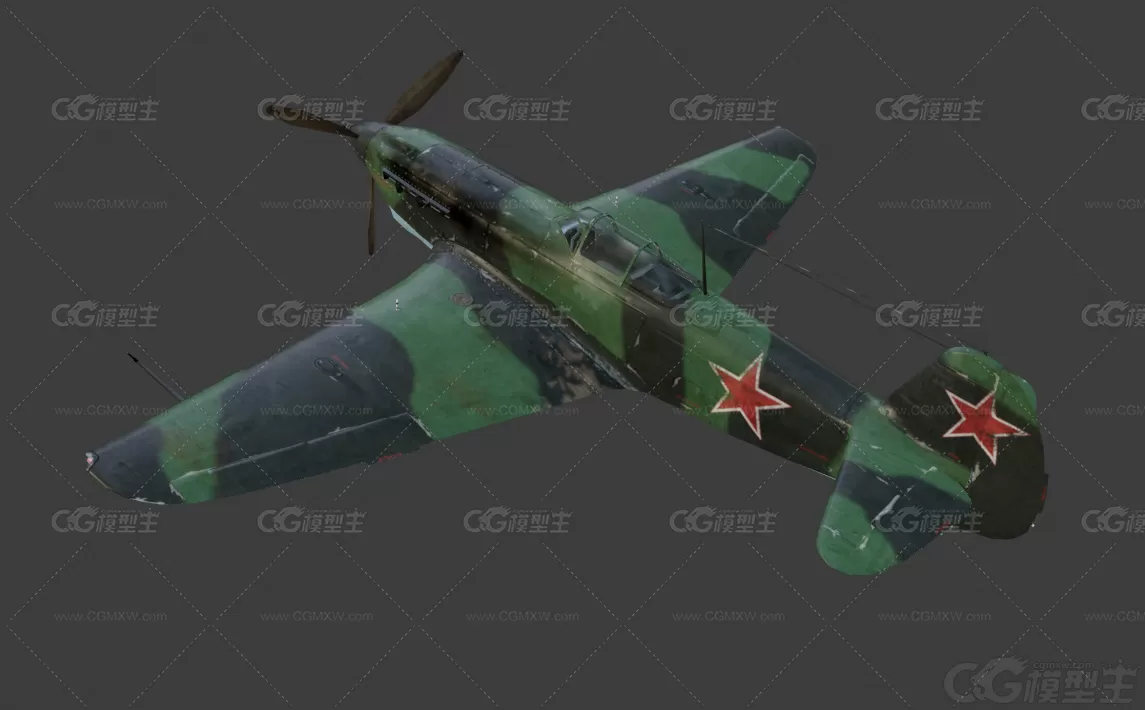 雅克9T yak-9T 雅克-9 苏联雅克战斗机 PBR 二战飞机 卫国战争 红色铁翼 二战战斗机-3