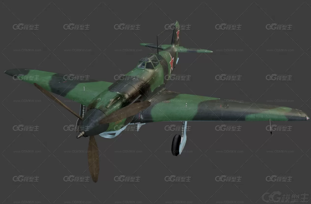 雅克9T yak-9T 雅克-9 苏联雅克战斗机 PBR 二战飞机 卫国战争 红色铁翼 二战战斗机-4