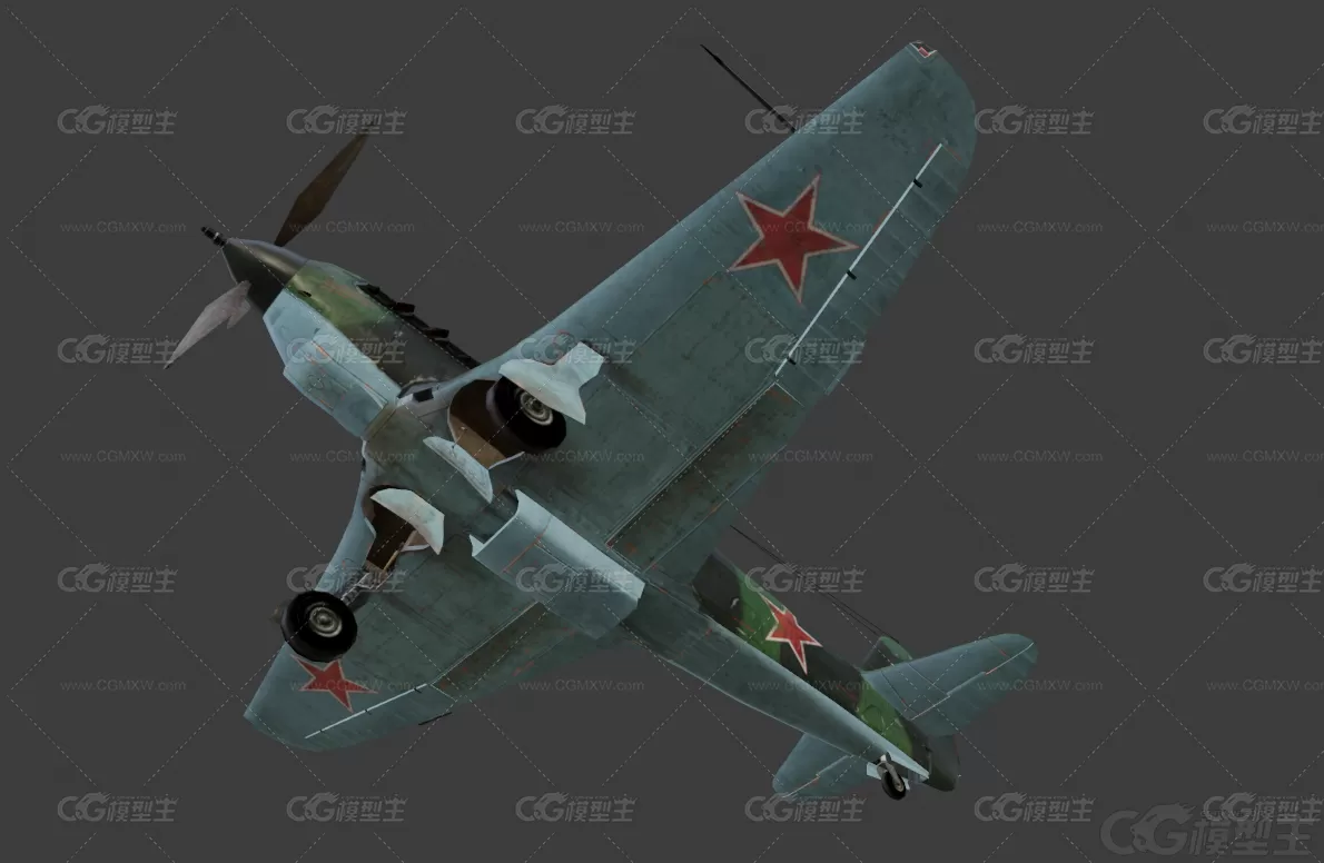 雅克9T yak-9T 雅克-9 苏联雅克战斗机 PBR 二战飞机 卫国战争 红色铁翼 二战战斗机-5