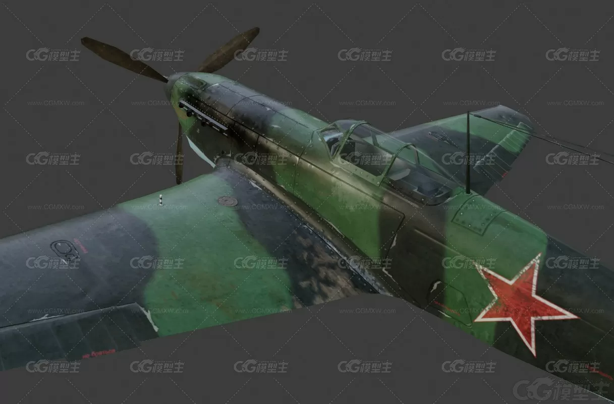 雅克9T yak-9T 雅克-9 苏联雅克战斗机 PBR 二战飞机 卫国战争 红色铁翼 二战战斗机-6