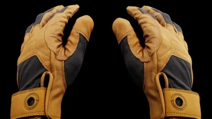 战术手套 登山手套 摩托车手套 工业手套 护具 皮质手套3D模型