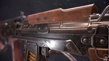 斗牛犬枪 冲锋枪 机枪 枪械 CF csgo 吃鸡游戏枪械3D模型