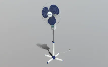 电扇 电风扇 风扇 落地电扇 电扇塑料叶片 家具 电器3D模型