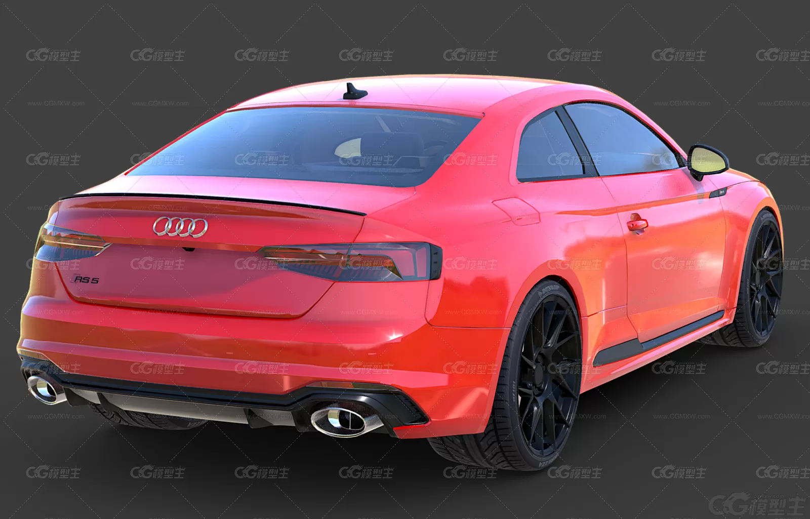 奥迪Audi RS5 Coupe 2015汽车 超级跑车 小汽车 豪华汽车 奥迪汽车3D模型-4