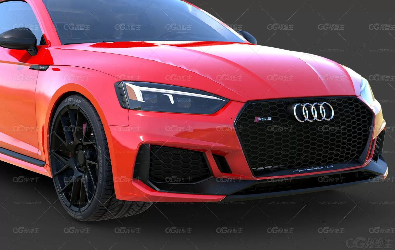 奥迪Audi RS5 Coupe 2015汽车 超级跑车 小汽车 豪华汽车 奥迪汽车3D模型-6