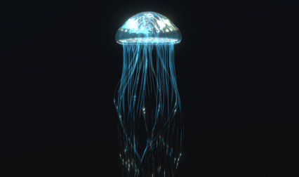 写实水母 JellyFish 海洋生物 海蜇3D模型