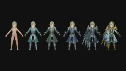 女守卫  进阶女  女将士 女骑士 女侍卫 护卫队长3D模型