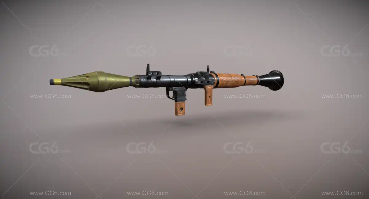 rpg-7型火箭炮 RPG 单兵火箭筒 军事武器 火炮器械 反装甲武器 火箭筒 反坦克导弹-1