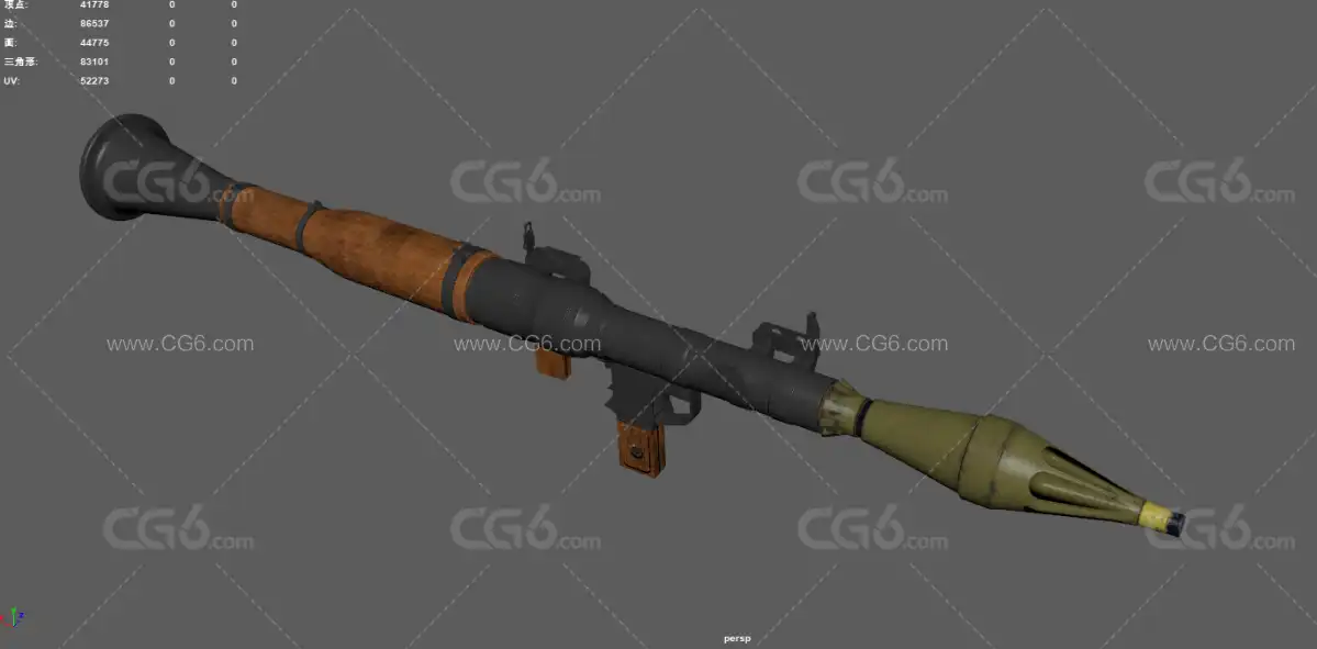 rpg-7型火箭炮 RPG 单兵火箭筒 军事武器 火炮器械 反装甲武器 火箭筒 反坦克导弹-5