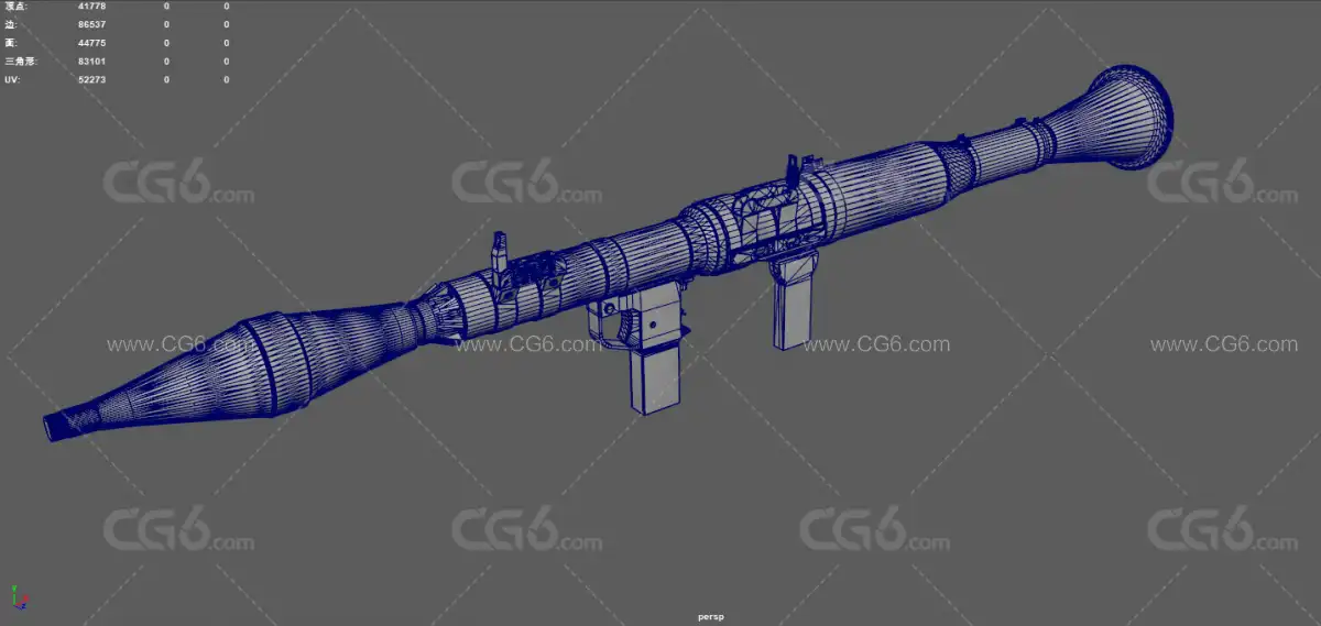 rpg-7型火箭炮 RPG 单兵火箭筒 军事武器 火炮器械 反装甲武器 火箭筒 反坦克导弹-9