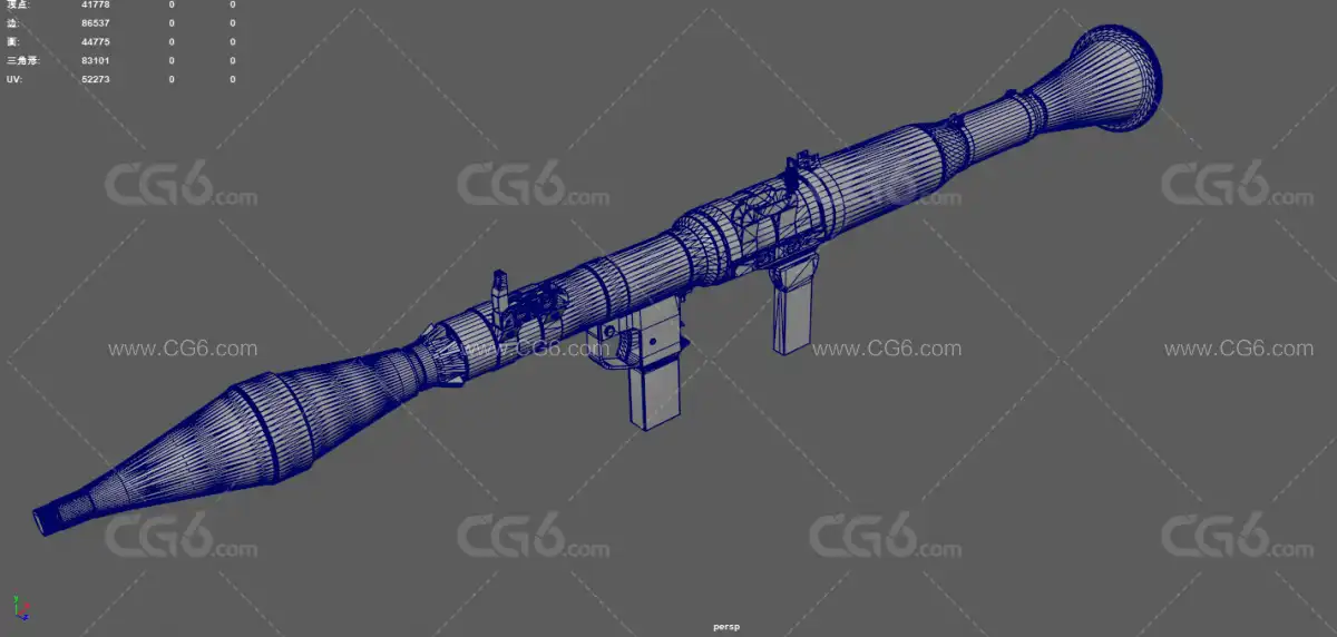 rpg-7型火箭炮 RPG 单兵火箭筒 军事武器 火炮器械 反装甲武器 火箭筒 反坦克导弹-12