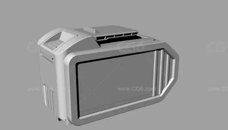 五金工具 电钻锂电池 obj格式 可导入Maya C4D 3dsmax-3