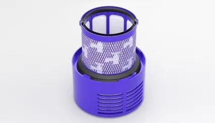 生活电器 戴森吸尘器V10后置滤芯 obj格式 可导入Maya C4D 3dsmax