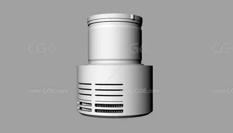 生活电器 戴森吸尘器V10后置滤芯 obj格式 可导入Maya C4D 3dsmax-5