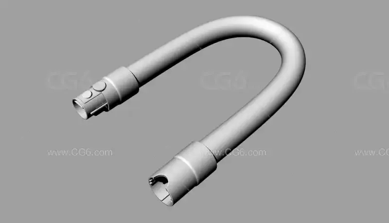 生活电器 戴森吸尘器V7V8V10V11全系软管 obj格式 可导入Maya C4D 3dsmax-2