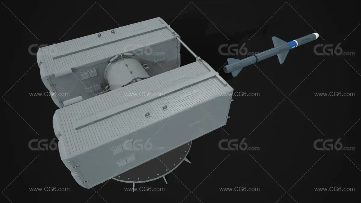 舰载导弹鱼叉导弹防御武器AIM-7麻雀空空导弹舰对空导弹舰空导弹 舰载导弹 海麻雀导弹-2