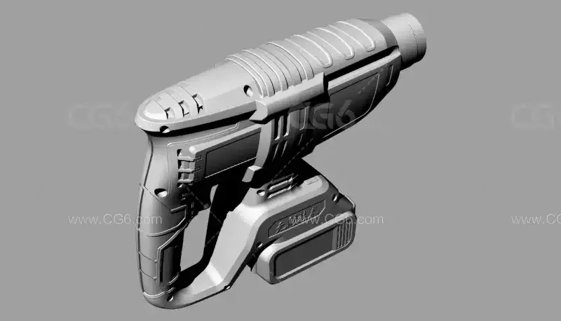 五金工具 电锤 电钻 冲击钻 obj格式 可导入Maya C4D 3dsmax-5