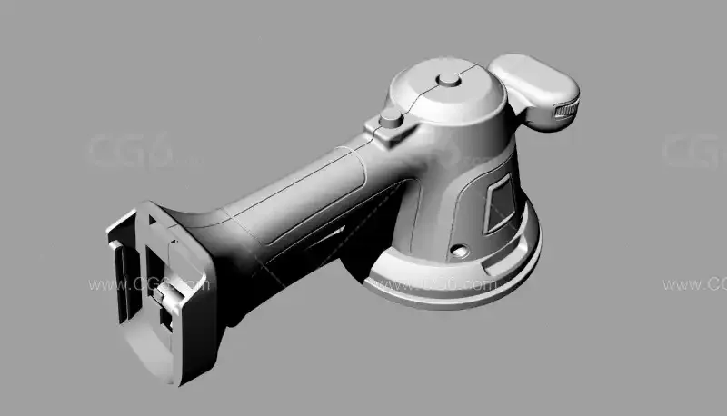 五金工具 瓷砖平铺机 obj格式 可导入Maya C4D 3dsmax-5
