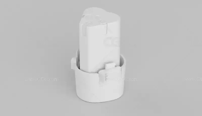 五金工具 锂电池12V 使用3ds Max 2018及以上版本打开-5
