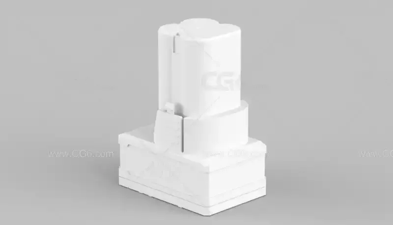 五金工具 锂电池25V 使用3ds Max 2018及以上版本打开-3