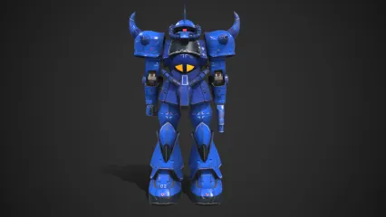 MS-07B 古夫 老虎 机动战士高达 机甲战士 合金战士 机器人战士 科幻机甲战士变形金刚
