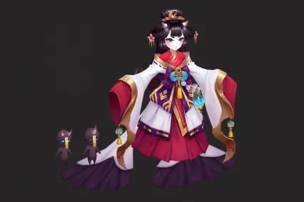 邙山鬼母   鬼王女魔 魔女 女法师 女妖 古装美女 鬼娘娘 幽灵法师 幽冥女王3D模型