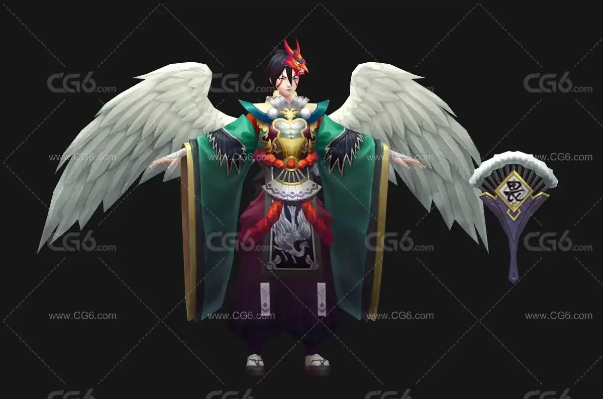 神少羽大天狗   游戏角色男-2
