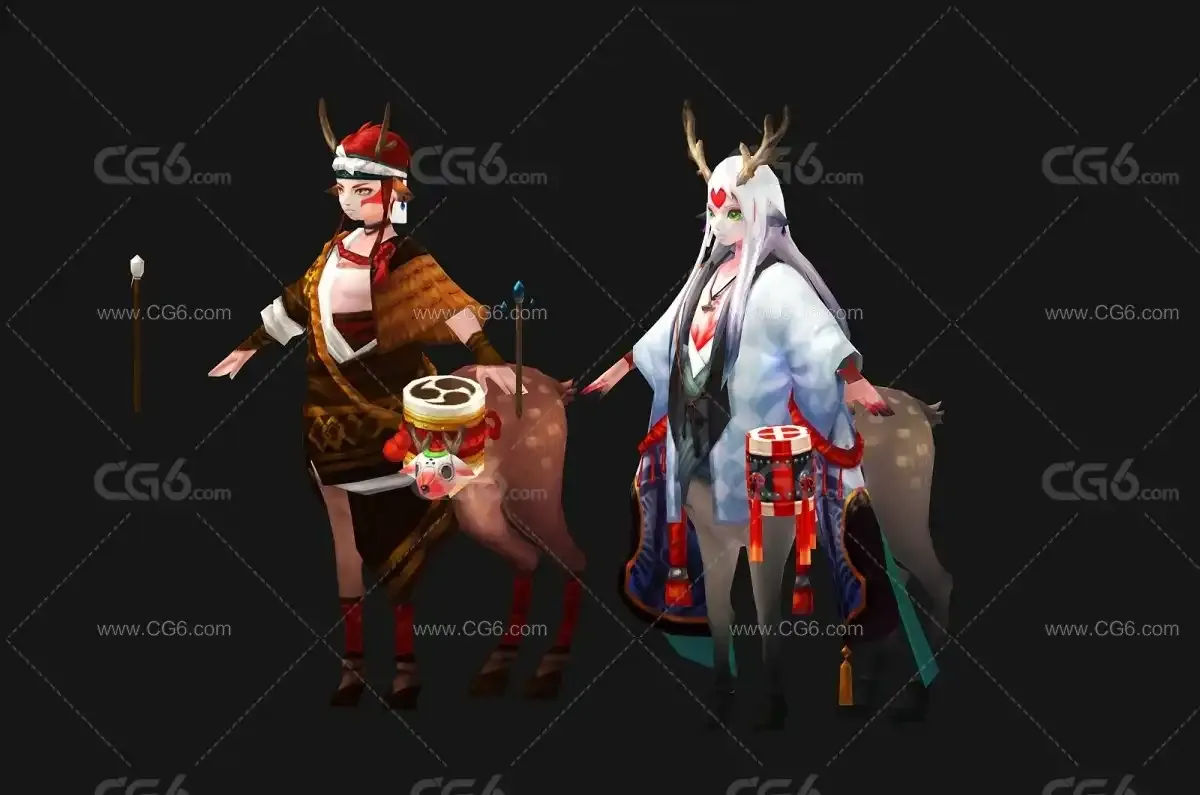 高阶兽人  阴阳角色  半人半妖-3
