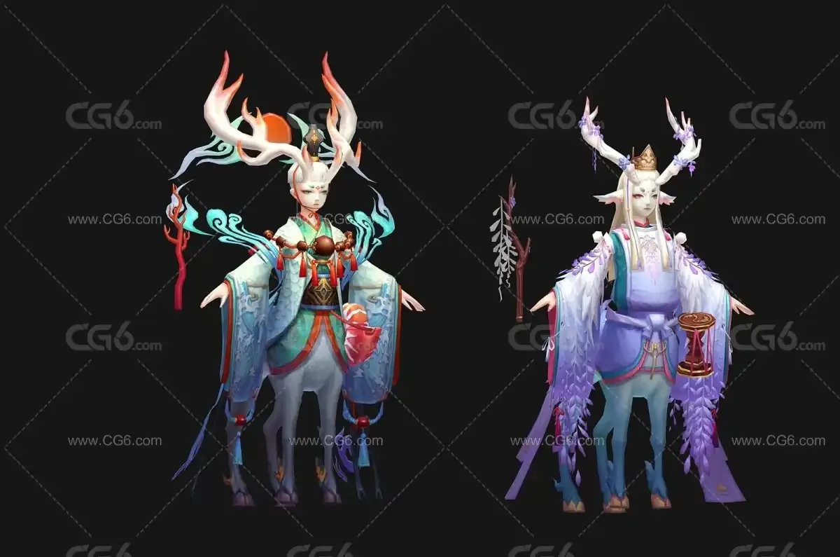 高阶兽人  阴阳角色  半人半妖-2