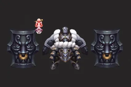 巨盾将士  巨人武士  大巨人 机关战士 机甲武士 机甲战士3D模型