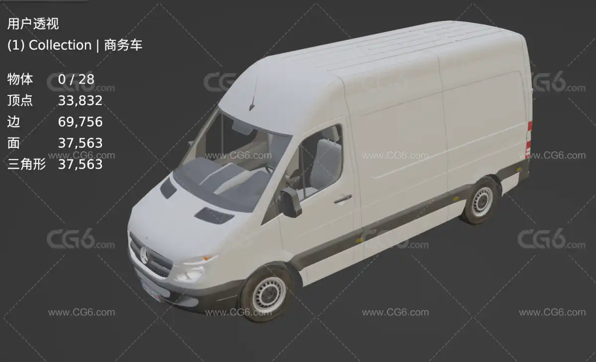 奔驰凌特汽车 Mercedes-Benz_Sprinter 商务车 MPV汽车 依维柯汽车 奔驰汽车梅赛德奔驰-6