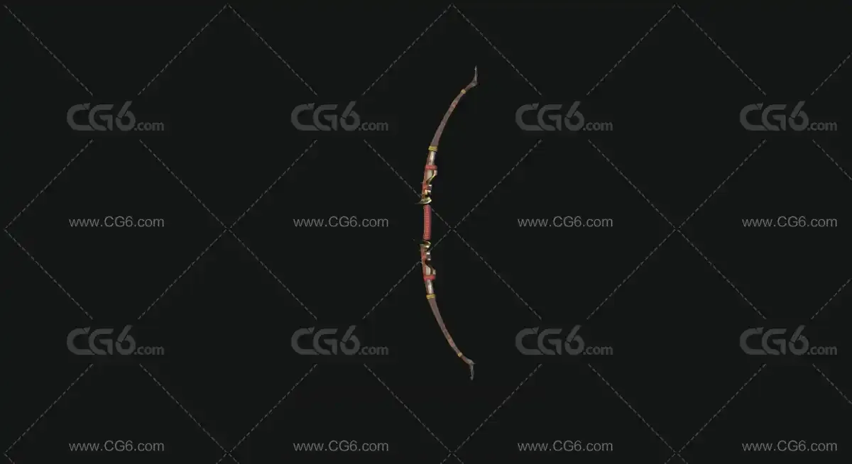次世代弓箭 长弓  魔法弓箭 精灵弓箭 猎人武器 远程武器3d模型-1