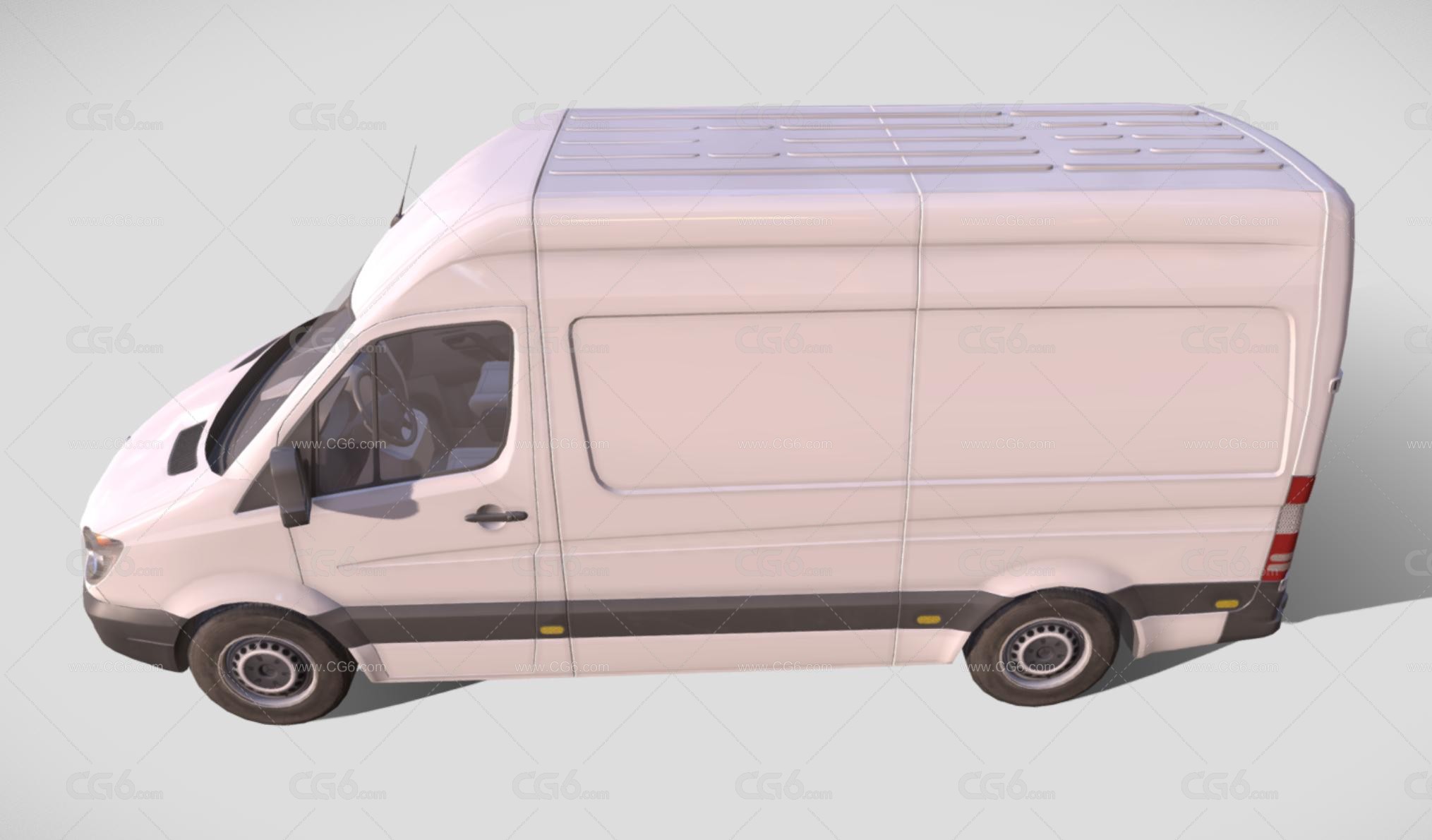 奔驰凌特汽车 Mercedes-Benz_Sprinter 商务车 MPV汽车 依维柯汽车 奔驰汽车梅赛德奔驰3D模型-2