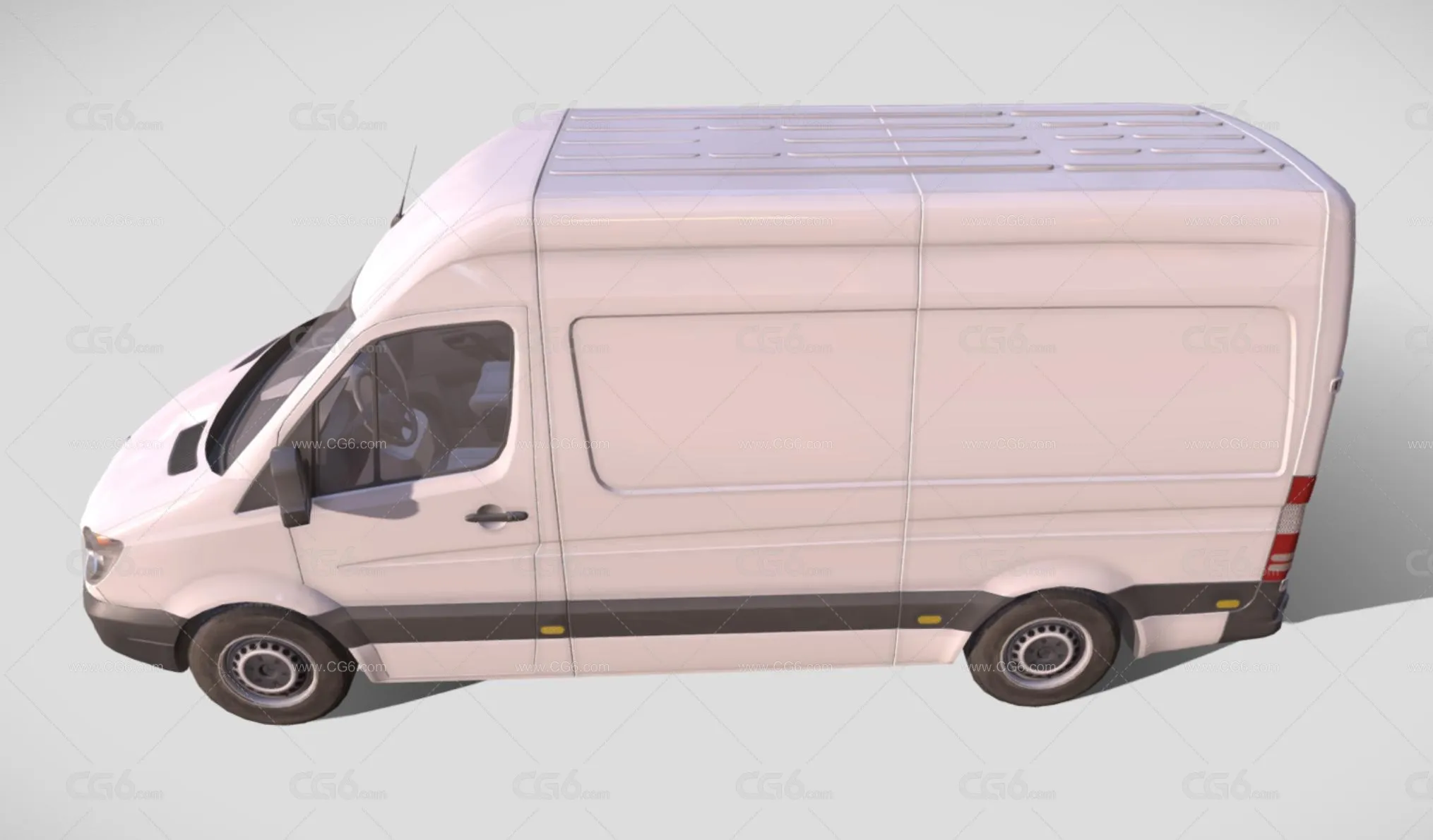 奔驰凌特汽车 Mercedes-Benz_Sprinter 商务车 MPV汽车 依维柯汽车 奔驰汽车梅赛德奔驰3D模型-2