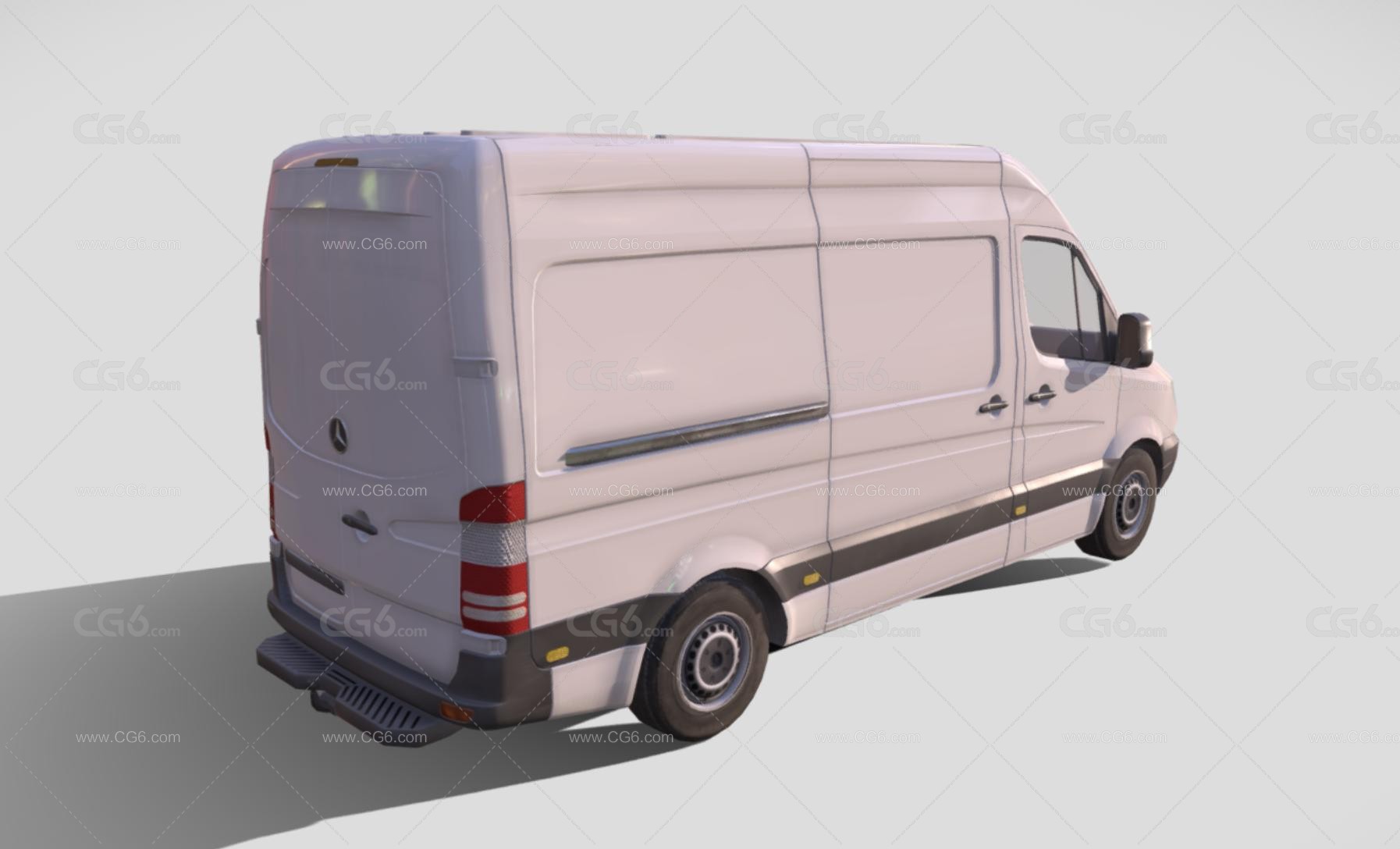 奔驰凌特汽车 Mercedes-Benz_Sprinter 商务车 MPV汽车 依维柯汽车 奔驰汽车梅赛德奔驰3D模型-4