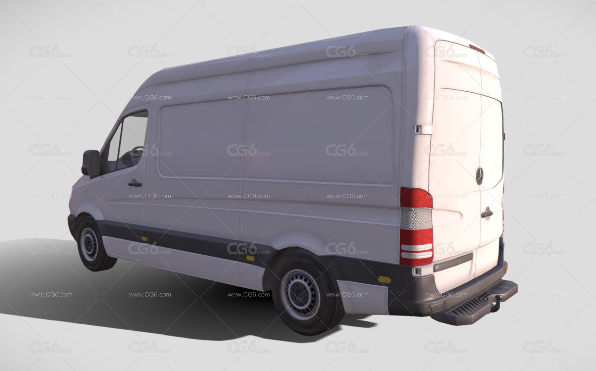 奔驰凌特汽车 Mercedes-Benz_Sprinter 商务车 MPV汽车 依维柯汽车 奔驰汽车梅赛德奔驰3D模型-3