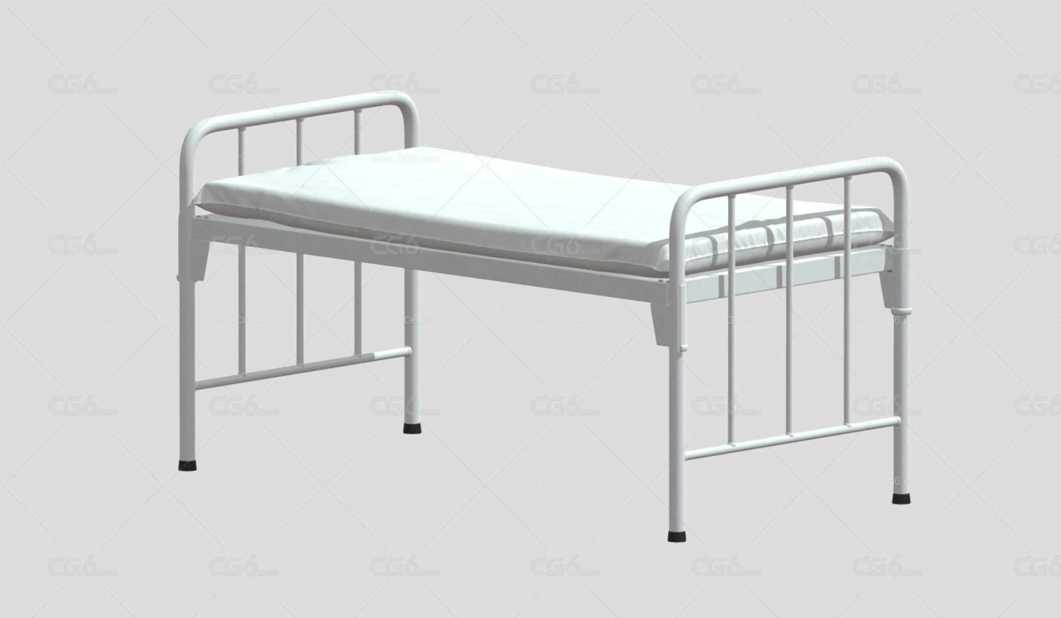 医院床病床 hospital bed 医院病房 医院病床 医疗设备 手术操作台 产床 加护病床-3