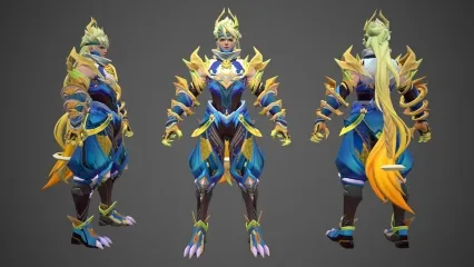 星光永恒守护者 龙骑士 圣斗士 武士 武神 战神 精灵战士 魔幻战士3D模型