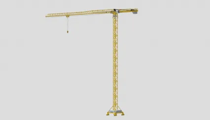 tower Crane 塔吊 吊塔 塔式起重机 塔机 工地塔吊 工业设备 动臂平臂塔吊 工程设备3D模型